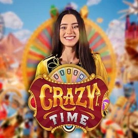 Enjoy Crazy Time by Evolution – logo hosted on gambloriacasino.eu