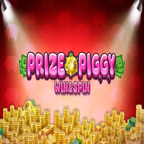 Prize Piggy Win & Spin slot visual from Inspired Gaming available on gambloriacasino.eu