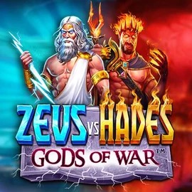 Zeus vs Hades: Gods of War online game logo by Pragmatic Play on gambloriacasino.eu